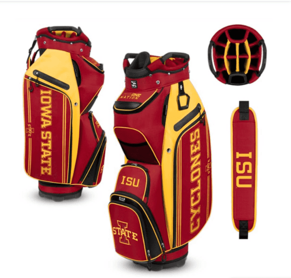 Iowa State Cyclones WinCraft Bucket III Cooler Cart Golf Bag