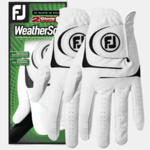 FootJoy Mens WeatherSof 2pck Glove - XL, LH