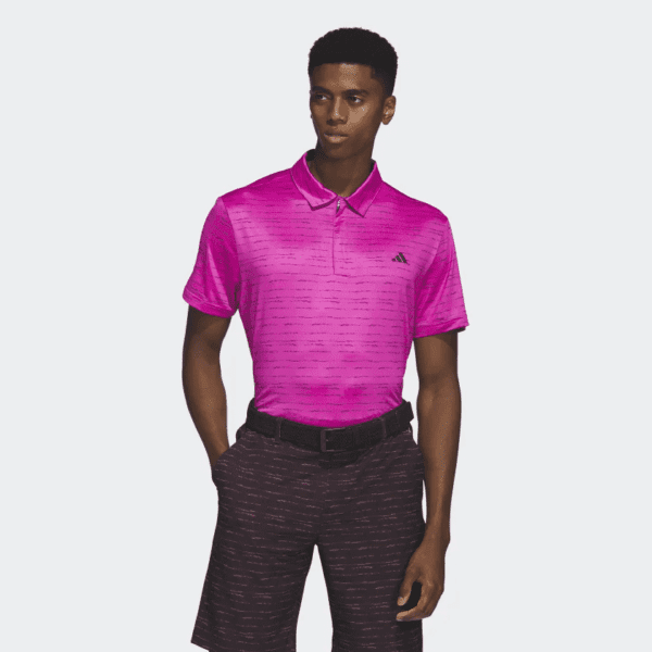 Adidas Stripe Zip Polos - Image 2