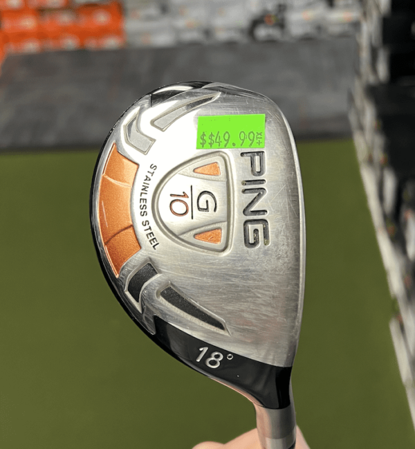 Trade in Ping G10 Hybrid 3(18) Stiff Flex RH