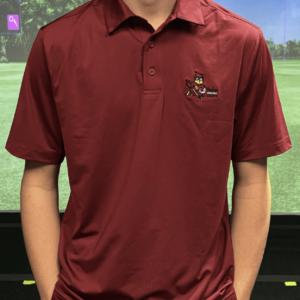Under Armour Iowa State T2 Green Golfing Cy Polo