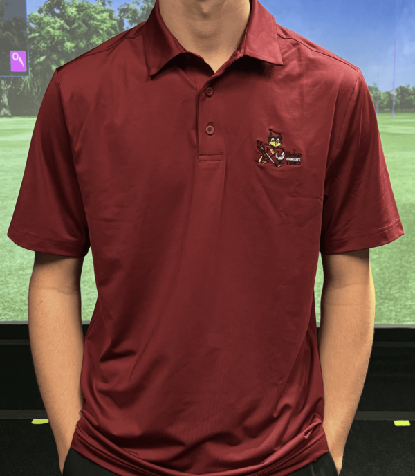Under Armour Iowa State T2 Green Golfing Cy Polo