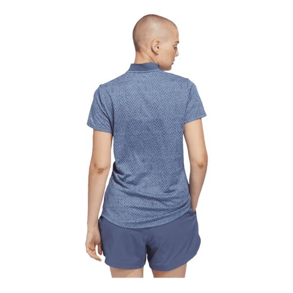 Adidas Women's ULT C JAQ Short Sleeve Polo - Image 2