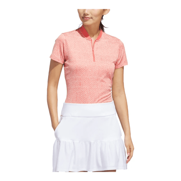 Adidas Women's ULT C JAQ Short Sleeve Polo - Image 3