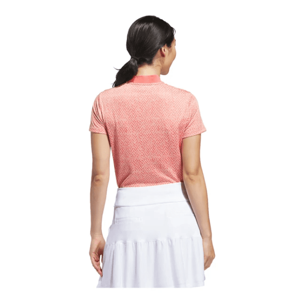 Adidas Women's ULT C JAQ Short Sleeve Polo - Image 4