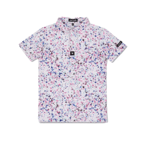 Bad Birdie Polo Youth (Paint Splatter 3)