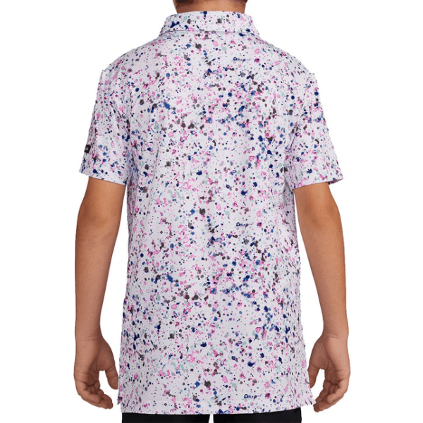 Bad Birdie Polo Youth (Paint Splatter 3) - Image 2