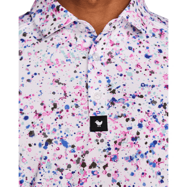 Bad Birdie Polo (Paint Splatter 3) - Image 2