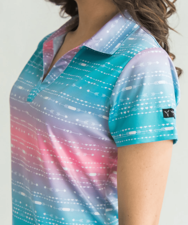 Yatta Golf Women's Polo (Mojave Senset) - Image 2
