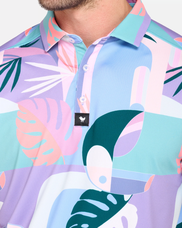 Bad Birdie Polo (Monstera) - Image 3