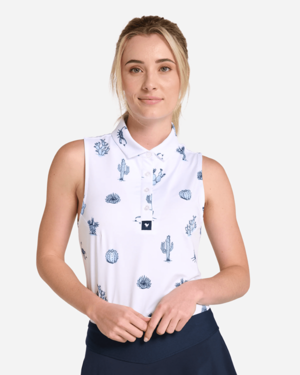 Bad Birdie Polo Sleeveless (Deserted)