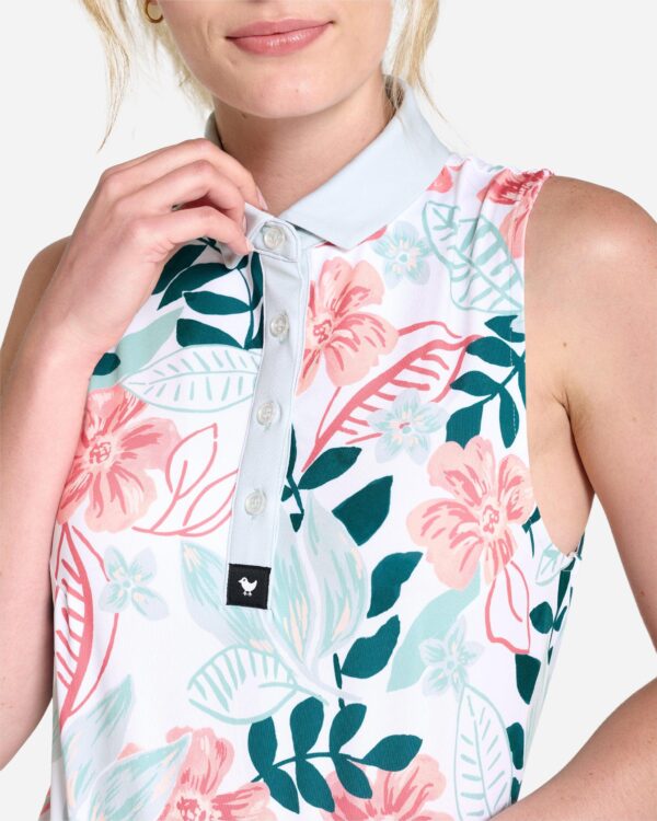 Bad Birdie Women's Polo (Leafing) - Image 2