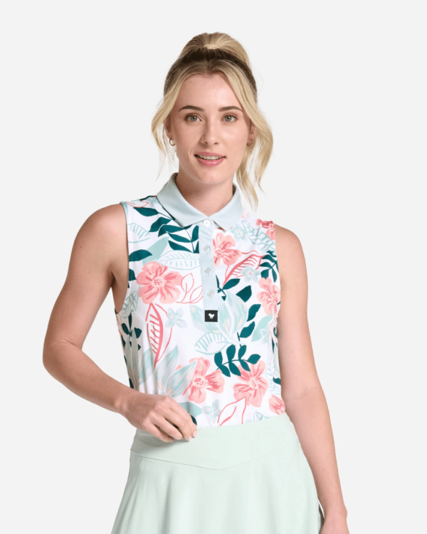 Bad Birdie Women's Polo (Leafing)