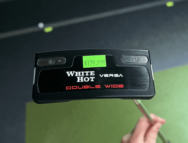 Trade in Odyssey White Hot Versa Double Wide Putter 34in RH