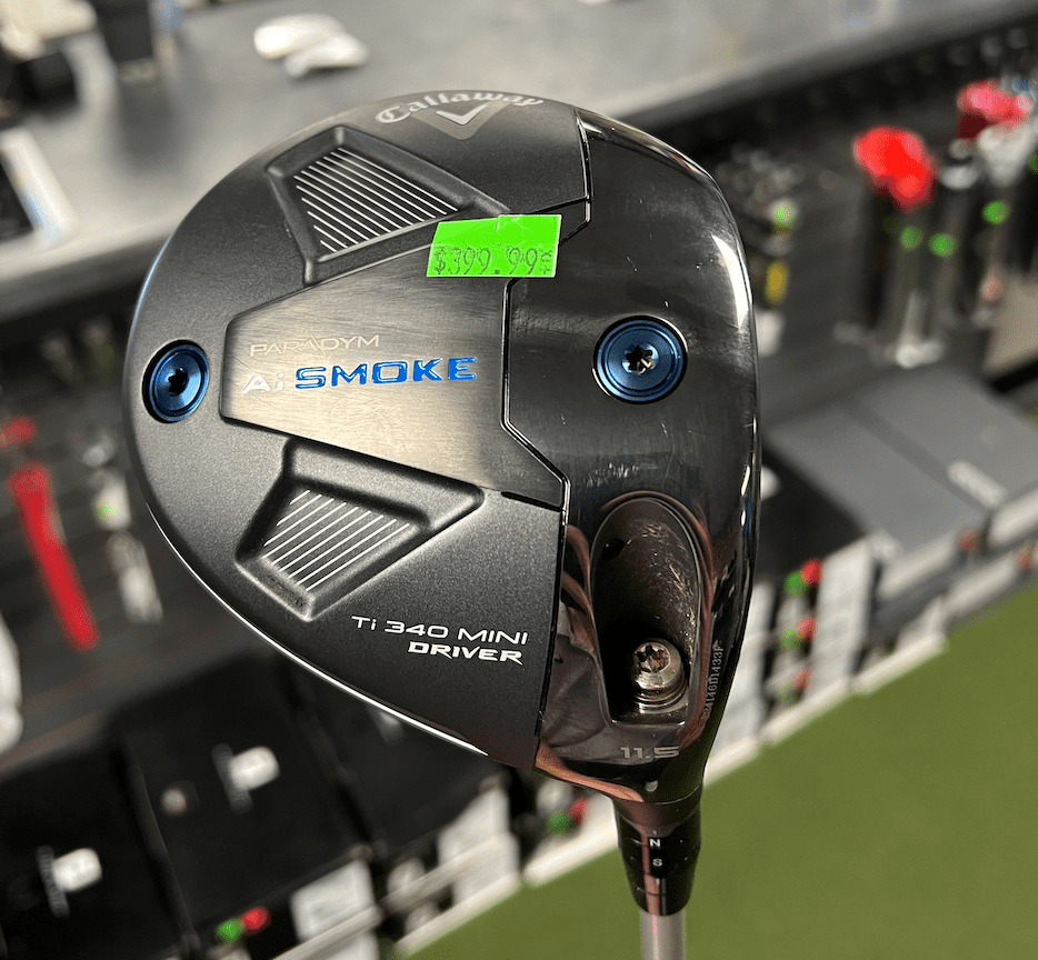 Trade in Callaway Paradym AI Smoke TI 340 Mini Driver 11.5 Trade in Callaway Paradym AI Smoke TI 340 Mini Driver 11.5