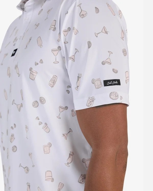 Bad Birdie Core Polo (Cheers White) - Image 2