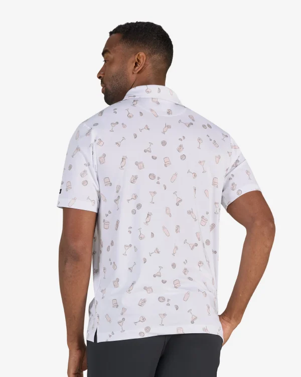 Bad Birdie Core Polo (Cheers White) - Image 3
