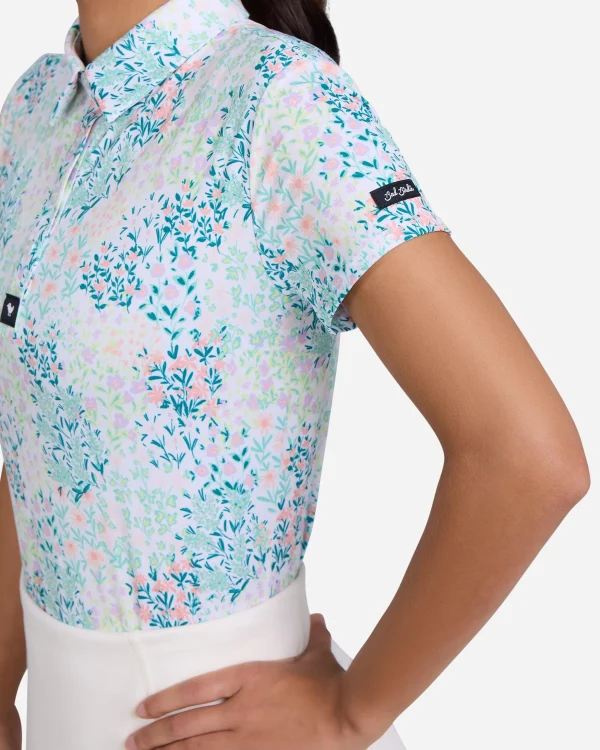 Bad Birdie Women's Core Polo (Spring Has Sprung) - Image 2