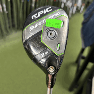 Trade in Callaway Epic Super Hybrid 18 Degree RH Stiff Flex