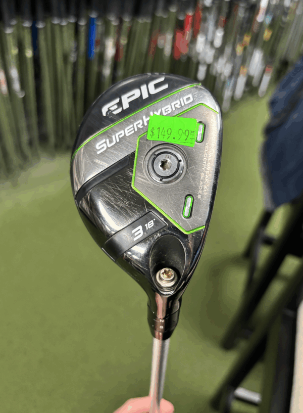 Trade in Callaway Epic Super Hybrid 18 Degree RH Stiff Flex