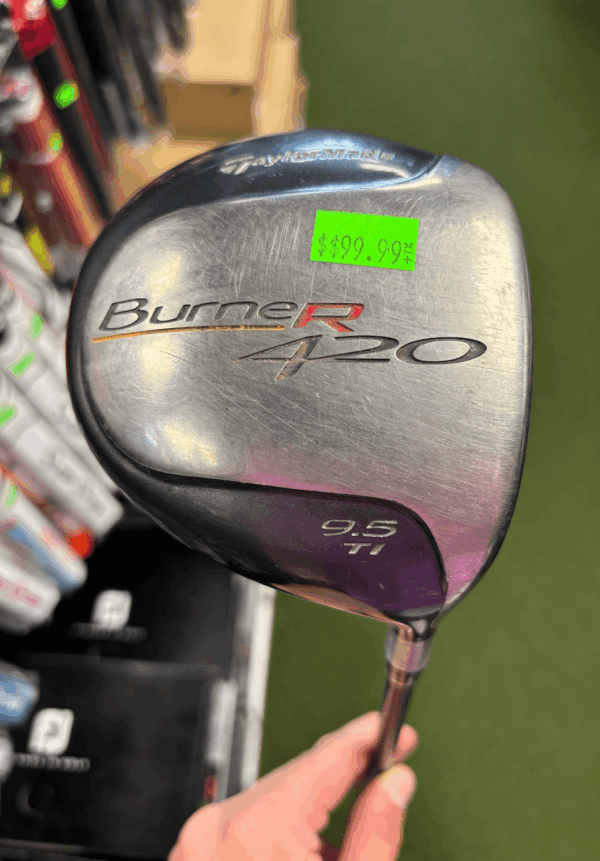 Trade In Taylormade Burner 420 Ti Driver RH 60g Regular