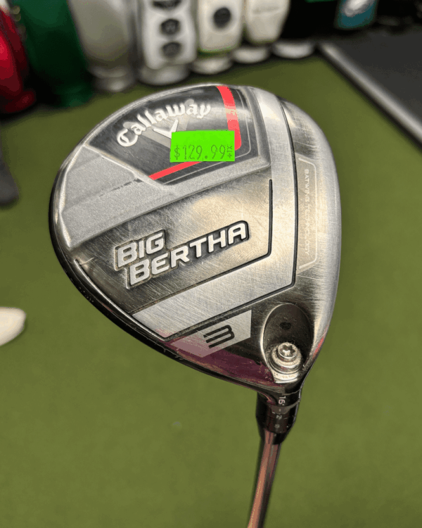 Trade In Callaway Big Bertha 3 (15) Fairway Wood RH Stiff Flex