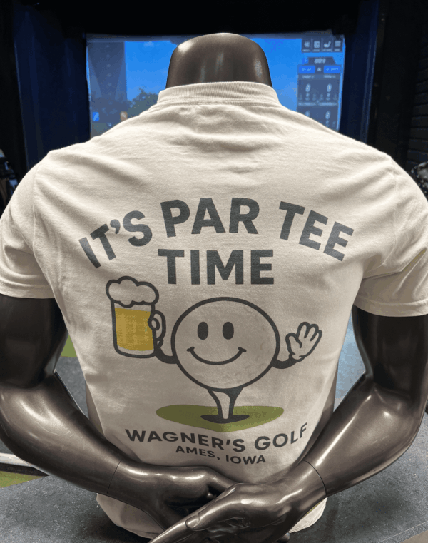 Wagner's Golf Script "Its Par TEE Time" T-Shirts - Image 2