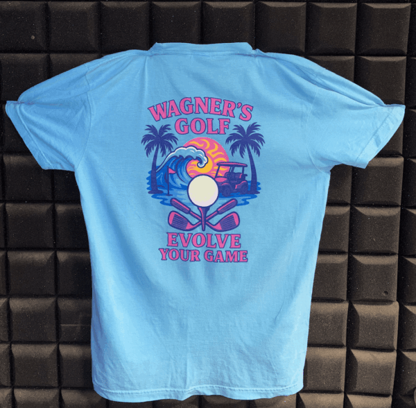 Wagner's Golf Script "Miami Vice" T-Shirts - Image 4