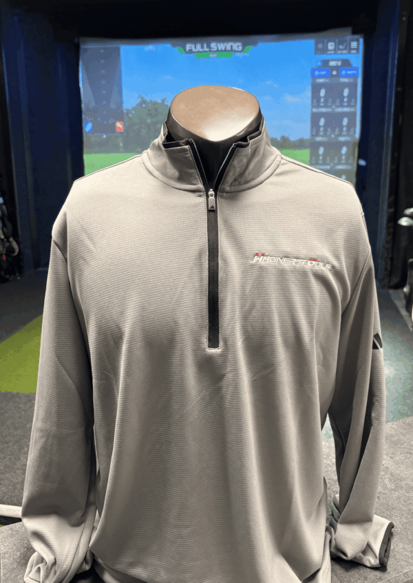 Adidas Core LTWT 1/4 Z Wagners Golf Logo - Image 2