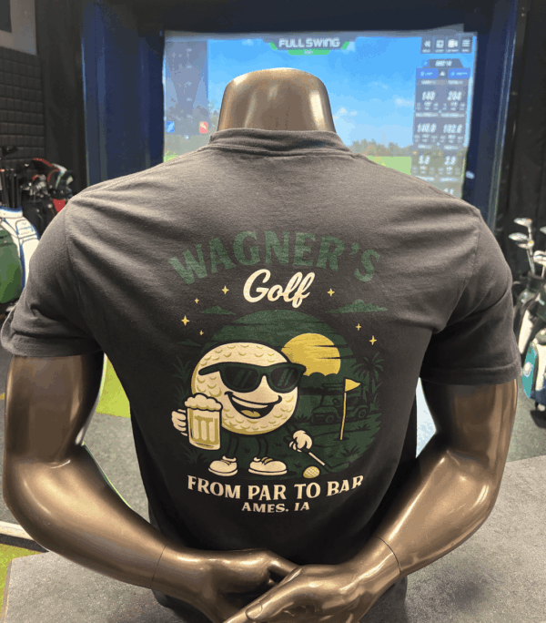Wagner's Golf Script "From Par To Bar" T-Shirts - Image 2