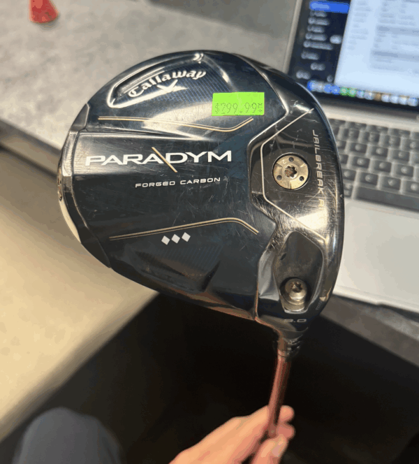 Trade in Callaway Paradym Triple Diamond Driver 9 RH Stiff Flex