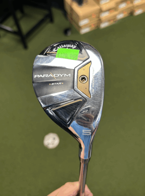 Trade in Callaway Paradym Star 5 Hybrid 24 Degree RH A Flex