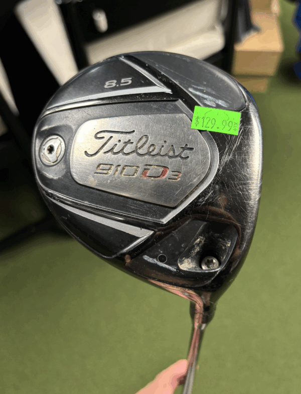 Trade in Titleist 910 D3 8.5 RH Stiff Flex